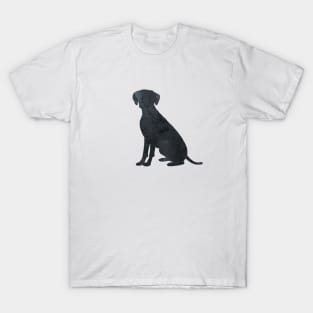 German Pointer Black Art T-Shirt